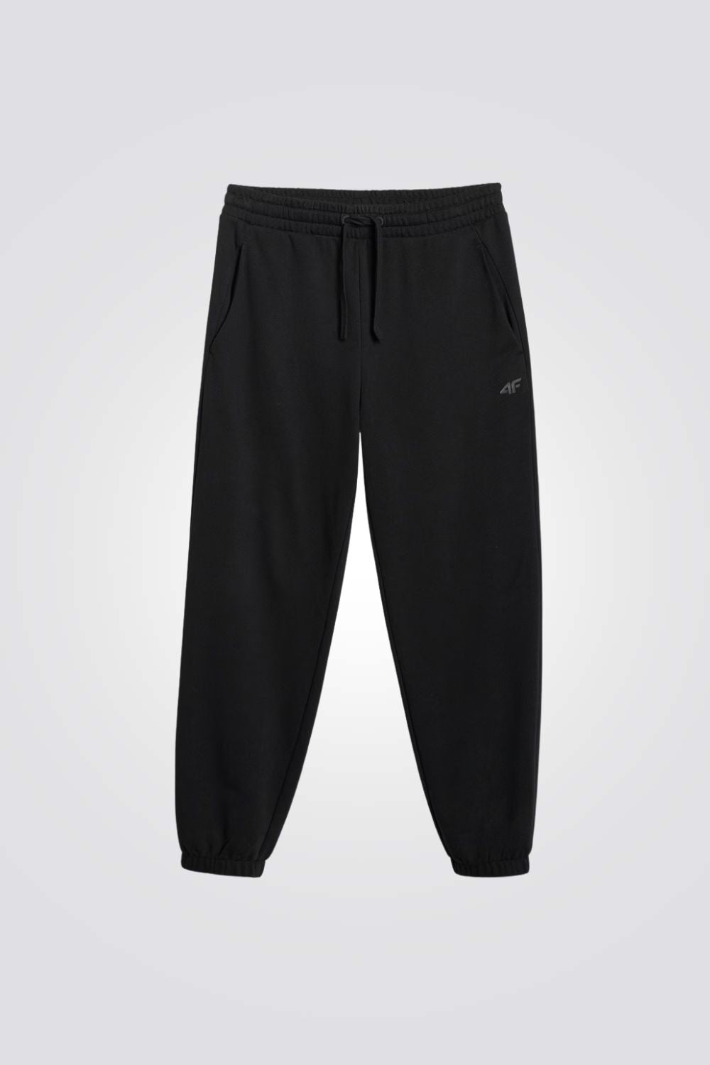 מכנסי טרנינג עם סיומת גומי לגברים | 4F