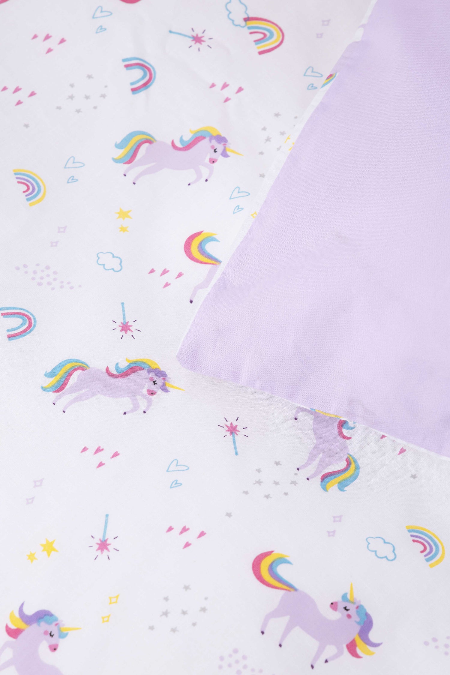 מצעי ילדים ונוער 200*90 ס"מ סט חד קרן