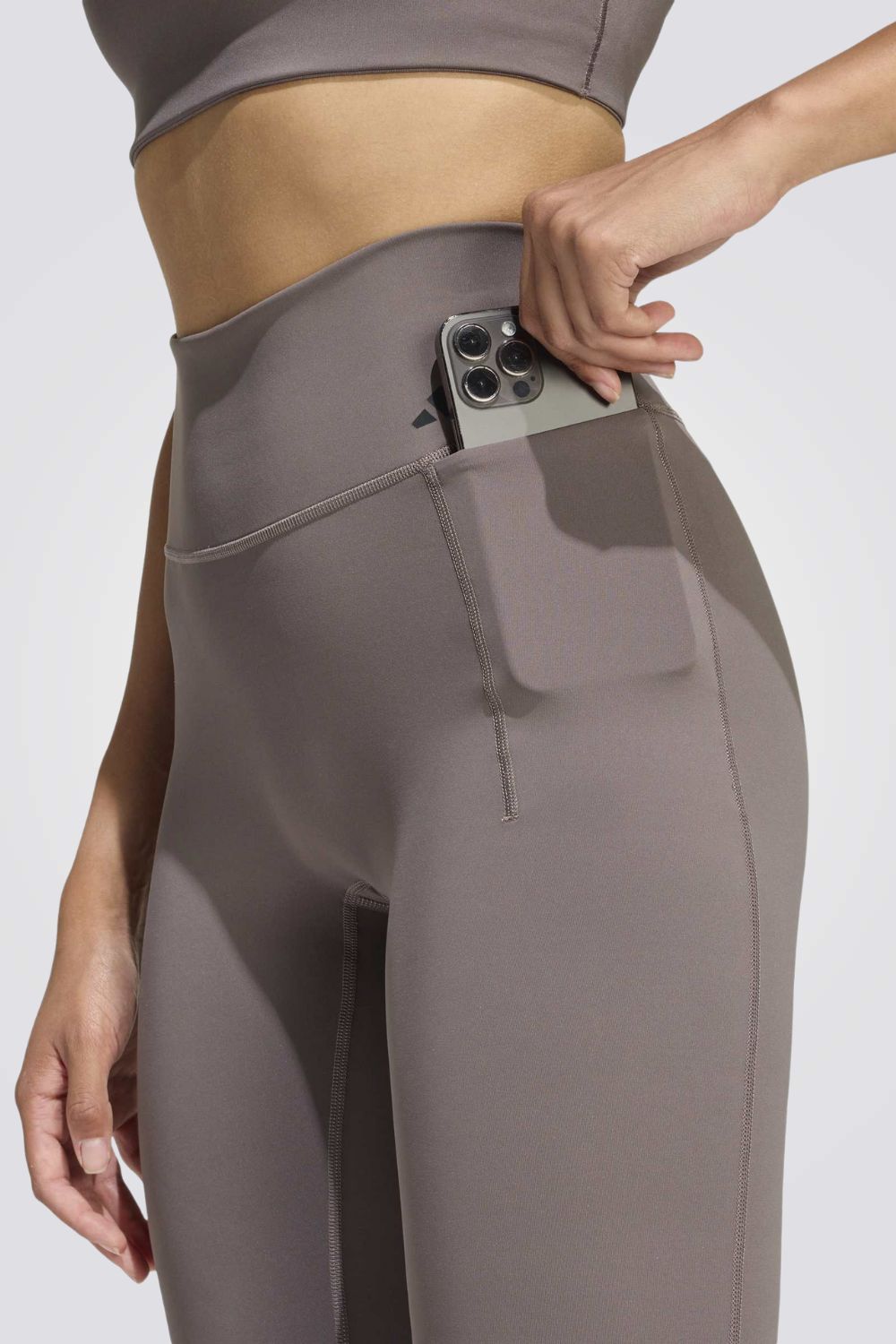 טייץ ספורט ארוך Optime Workout לנשים | אדידס