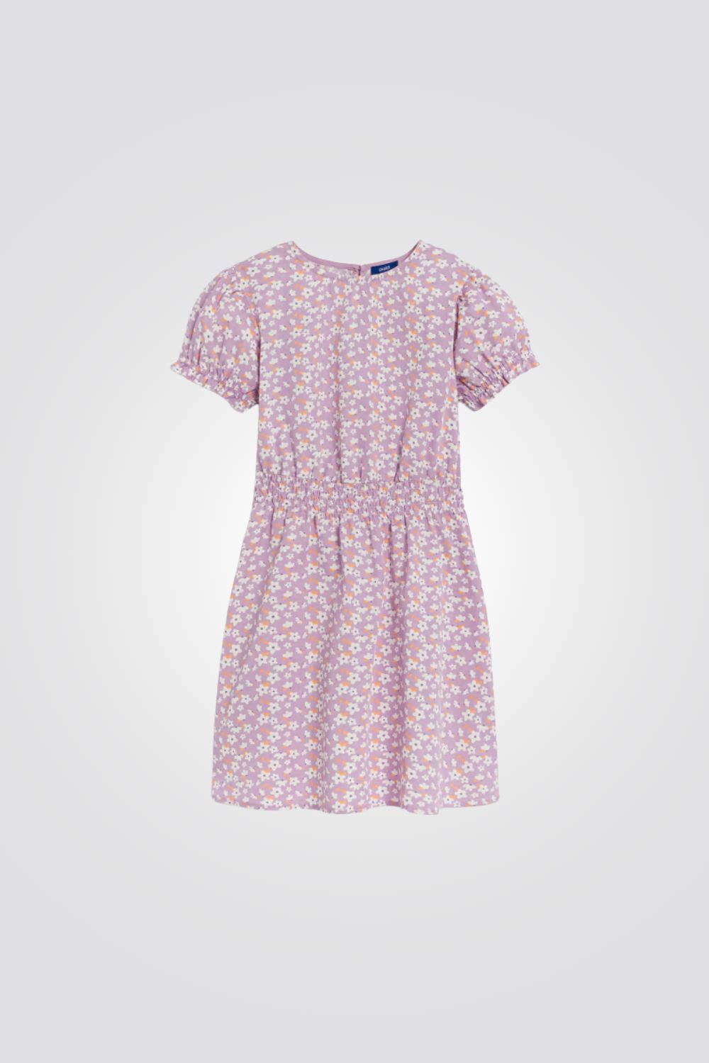 שמלה פרחונית קצרה לבנות 