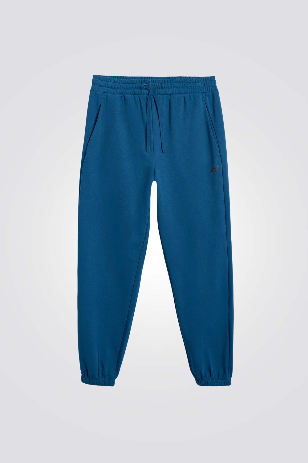 מכנסי טרנינג עם סיומת גומי לגברים | 4F