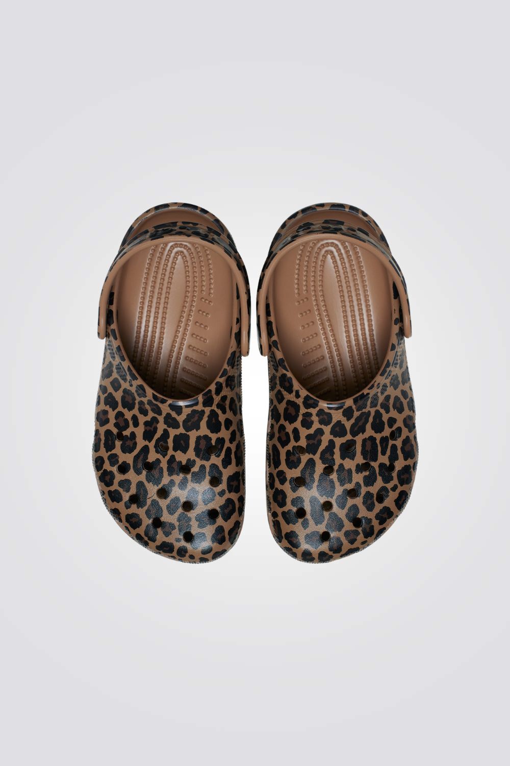 כפכפים בהדפס מנומר לילדים במידות קטנות Classic Animal Clog T | קרוקס