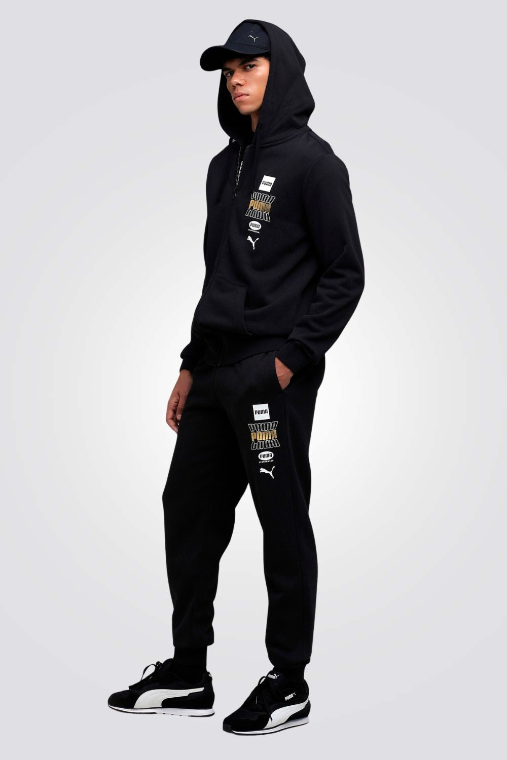 מכנסי פוטר ארוכים ESS LOGO LAB  Holiday לגברים