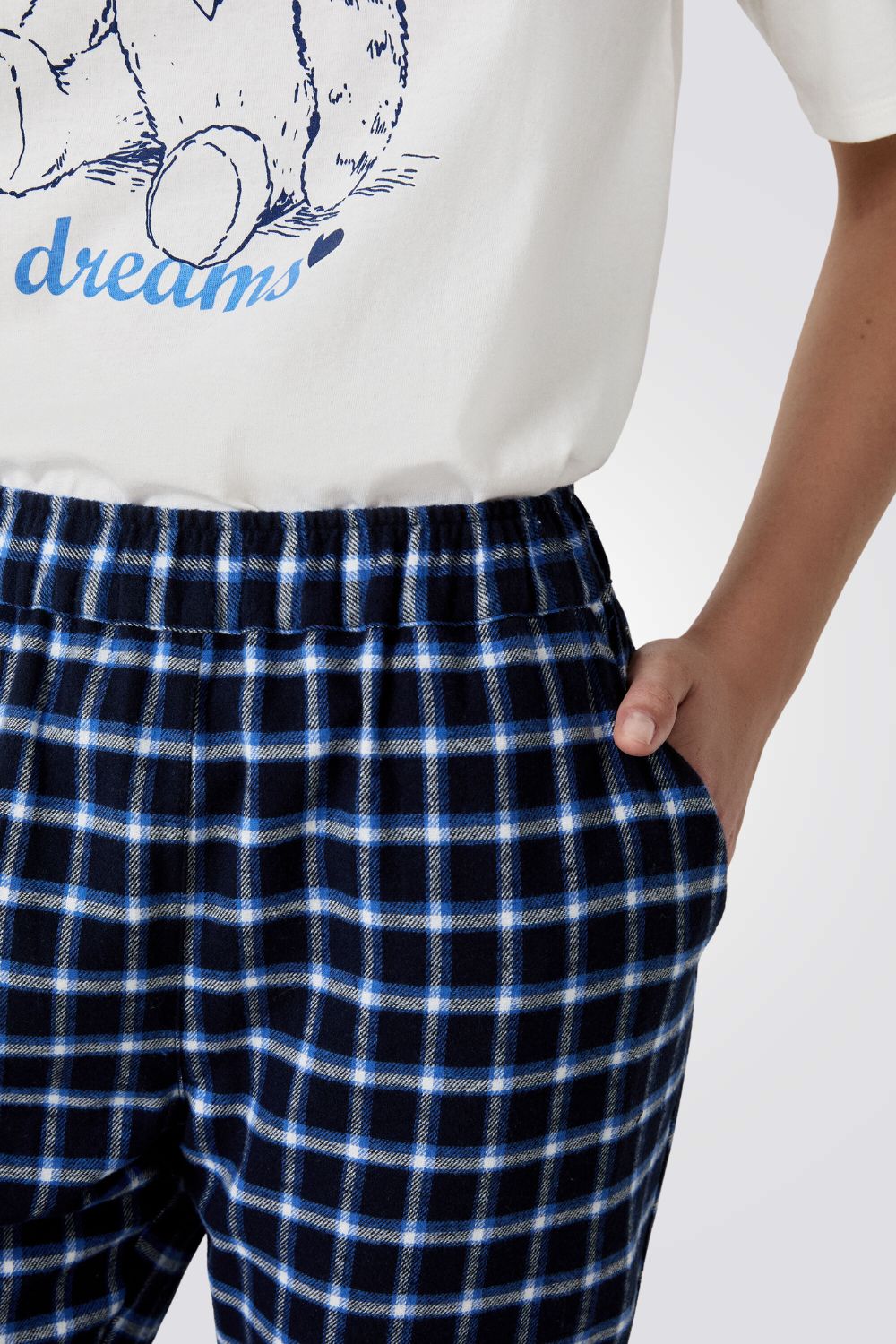 סט פיג'מה שלושה חלקים בהדפס דובי | איתם