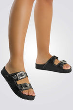 כפכפים HOLD בצבע שחור