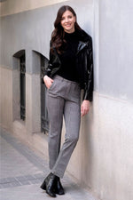 מכנס משבצות מחויט