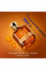 בושם לגבר 100 מ"ל STRONGER WITH YOU AMBER E.D.P