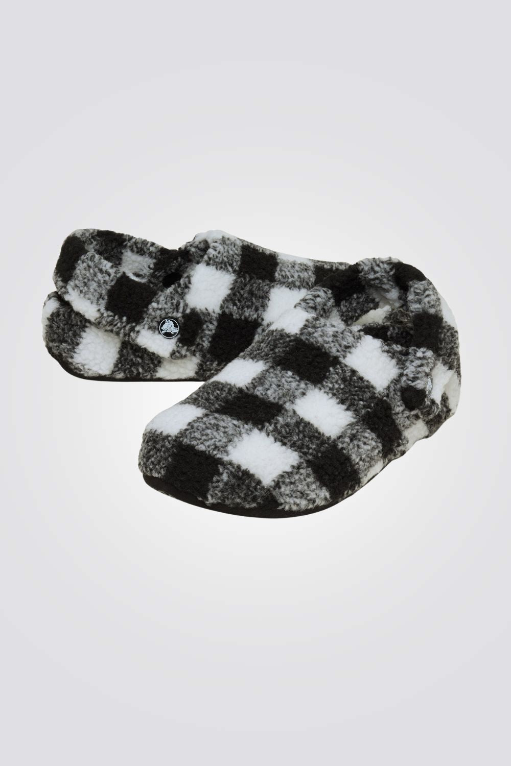 נעלי בית חמות בהדפס משובץ Classic Buffalo Check Cozzzy Slipper | קרוקס