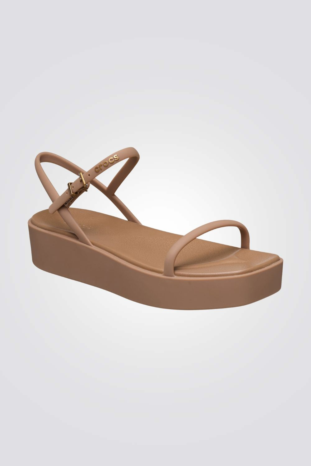 סנדלי פלטפורמה לנשים Miami Platform Y Strap Sandal | קרוקס