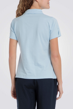 חולצת פולו עם אבני חן