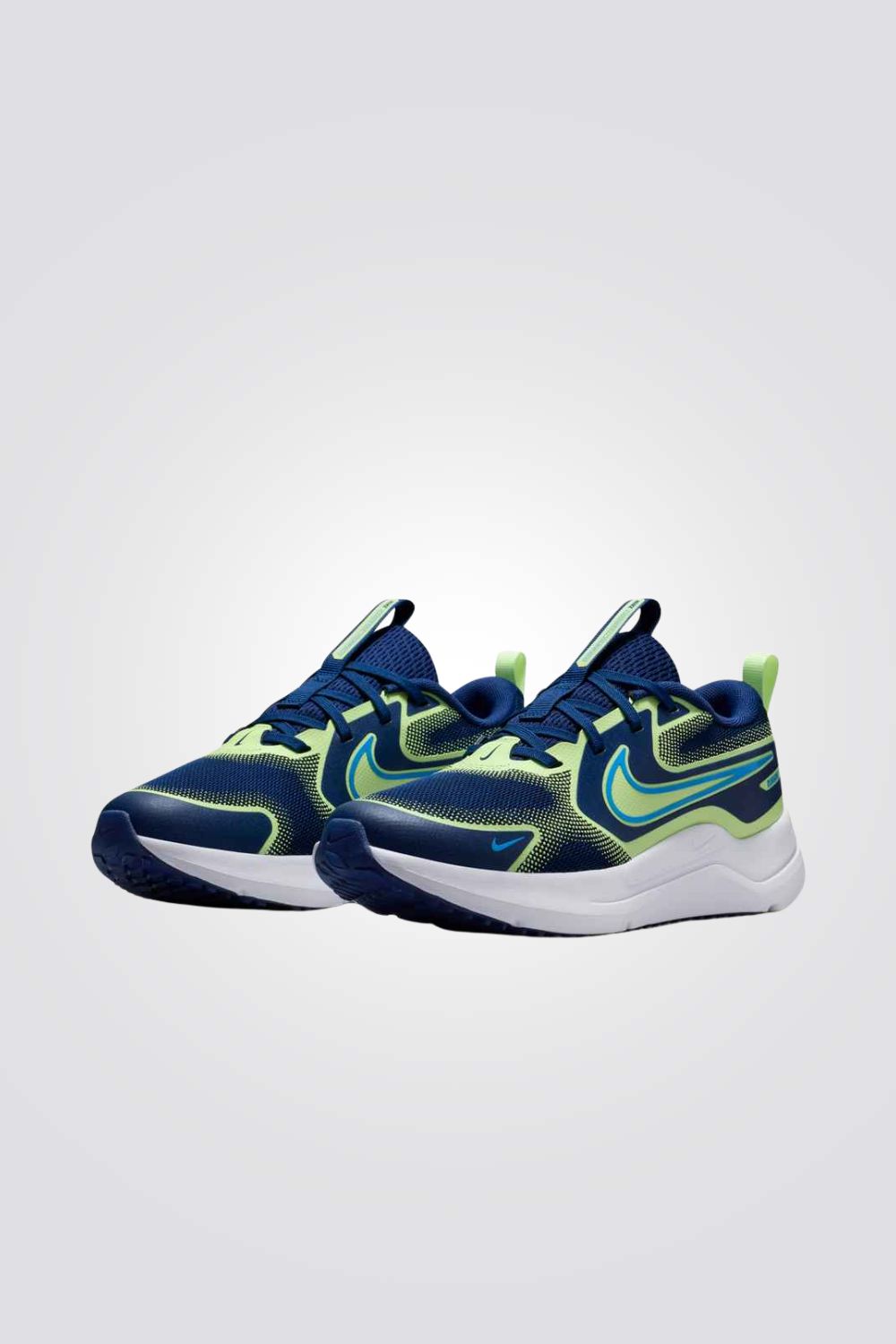 נעלי ספורט בגווני כחול וירוק לנוער | נייקי