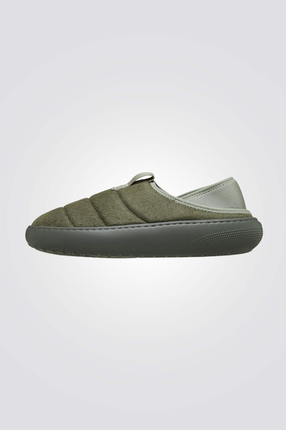 כפכפי זמש טבעוני עם פרווה Classic Vegan Suede Moc | קרוקס