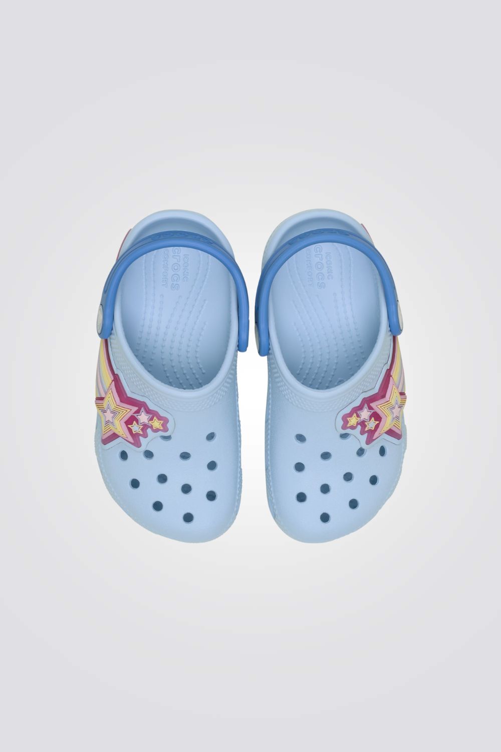 כפכפי כוכב לילדים במידות קטנות  Classic Star Lights Clog T | קרוקס