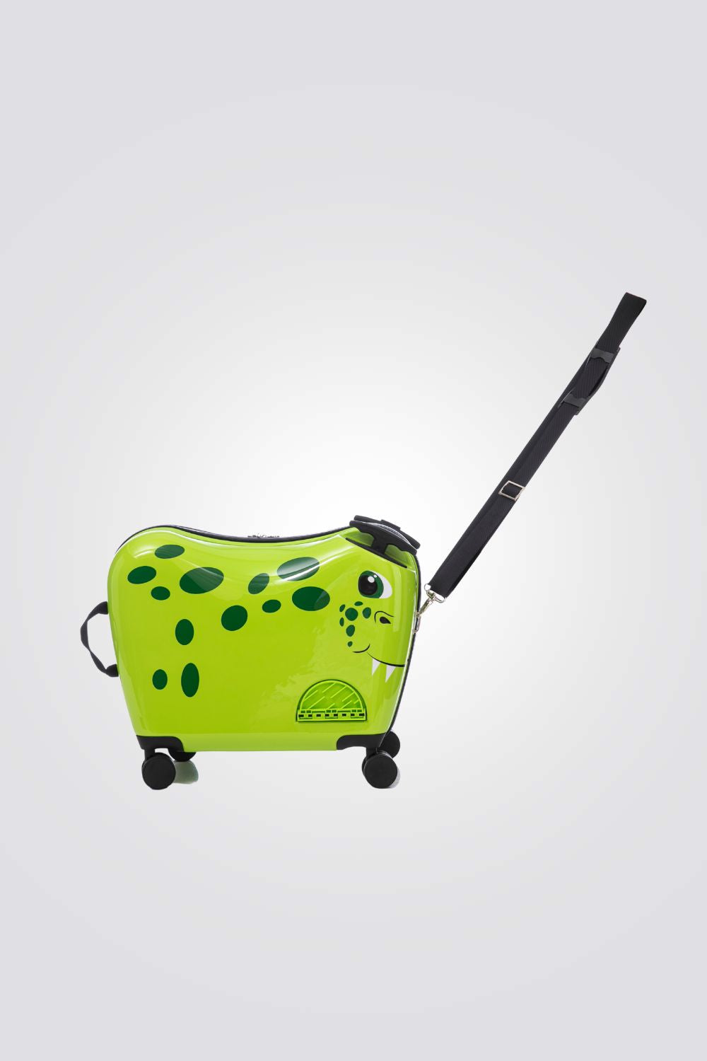 מזוודת ילדים דינוזאור ירוק 20" | מרשמלו 