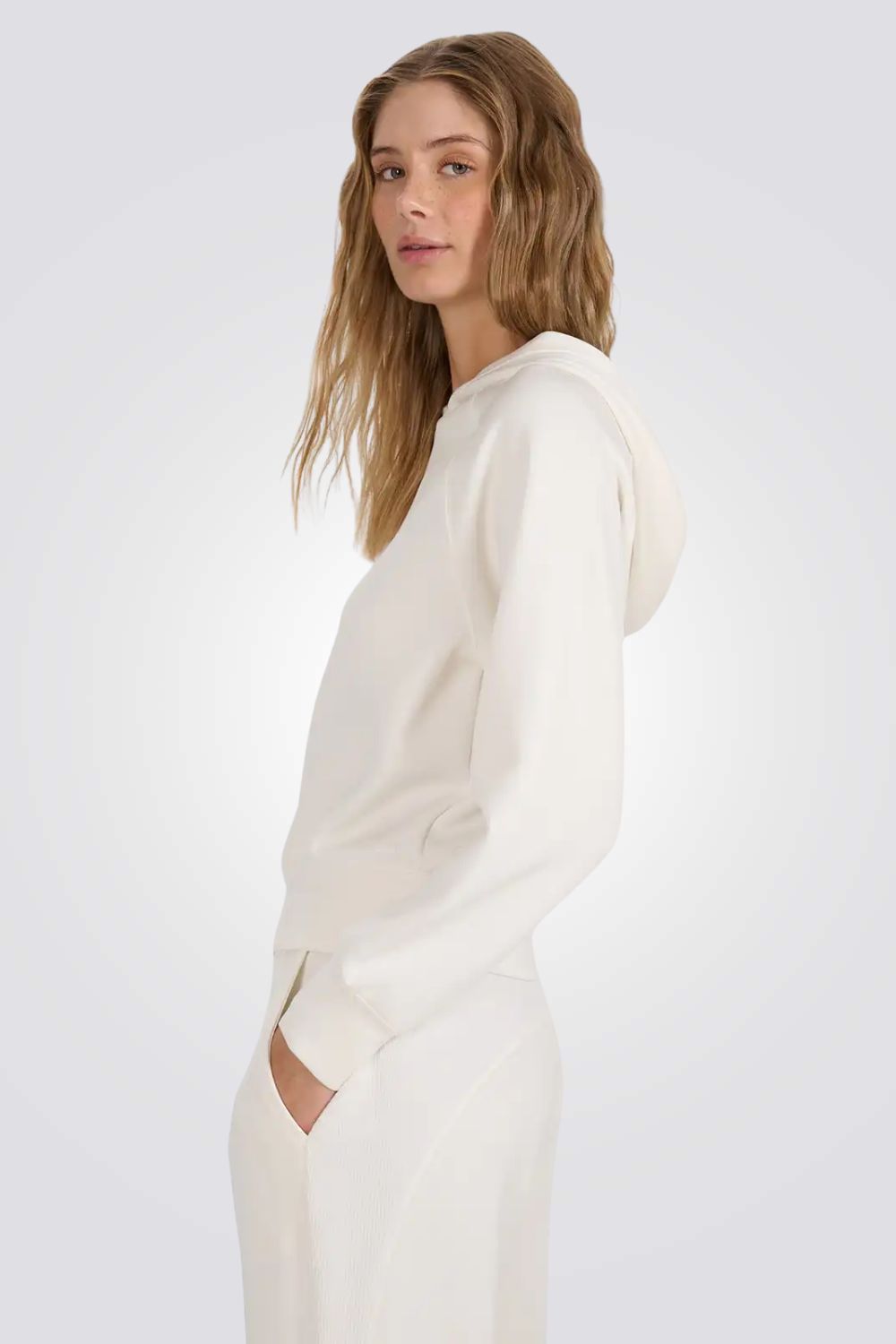 סווטשירט עם קפוצ'ון לנשים | 4F 