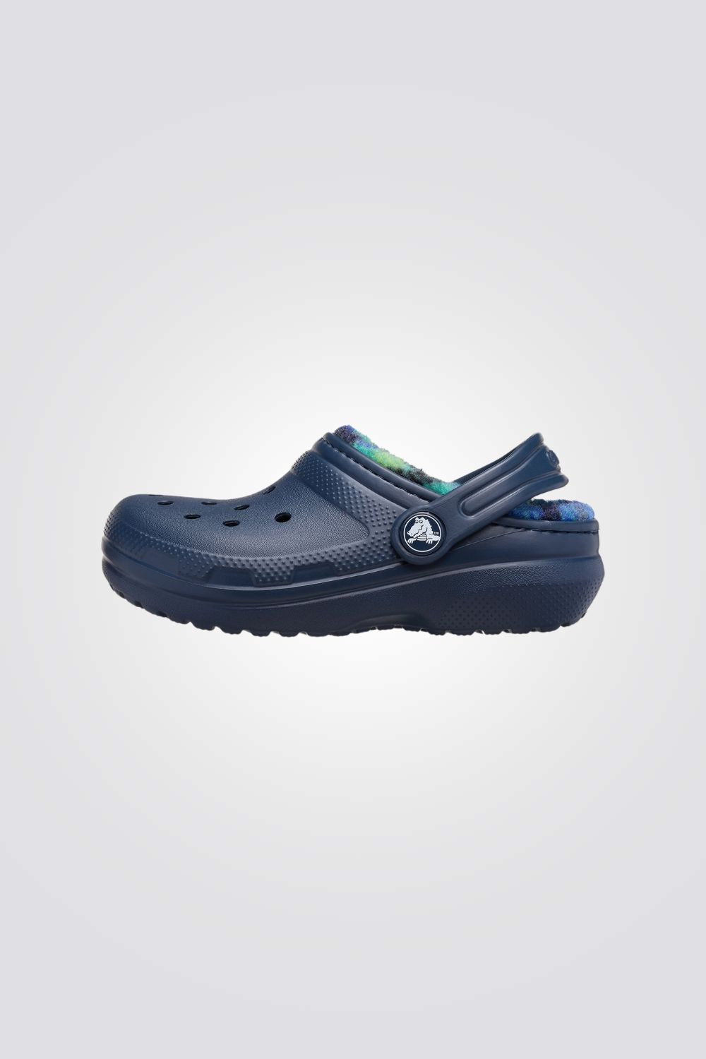 כפכפי פרווה לילדים במידות קטנות Classic Lined Bold Check Clog T | קרוקס