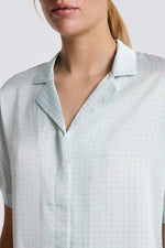 חולצת פיג'מה מכופתרת קצרה וקלילה | איתם