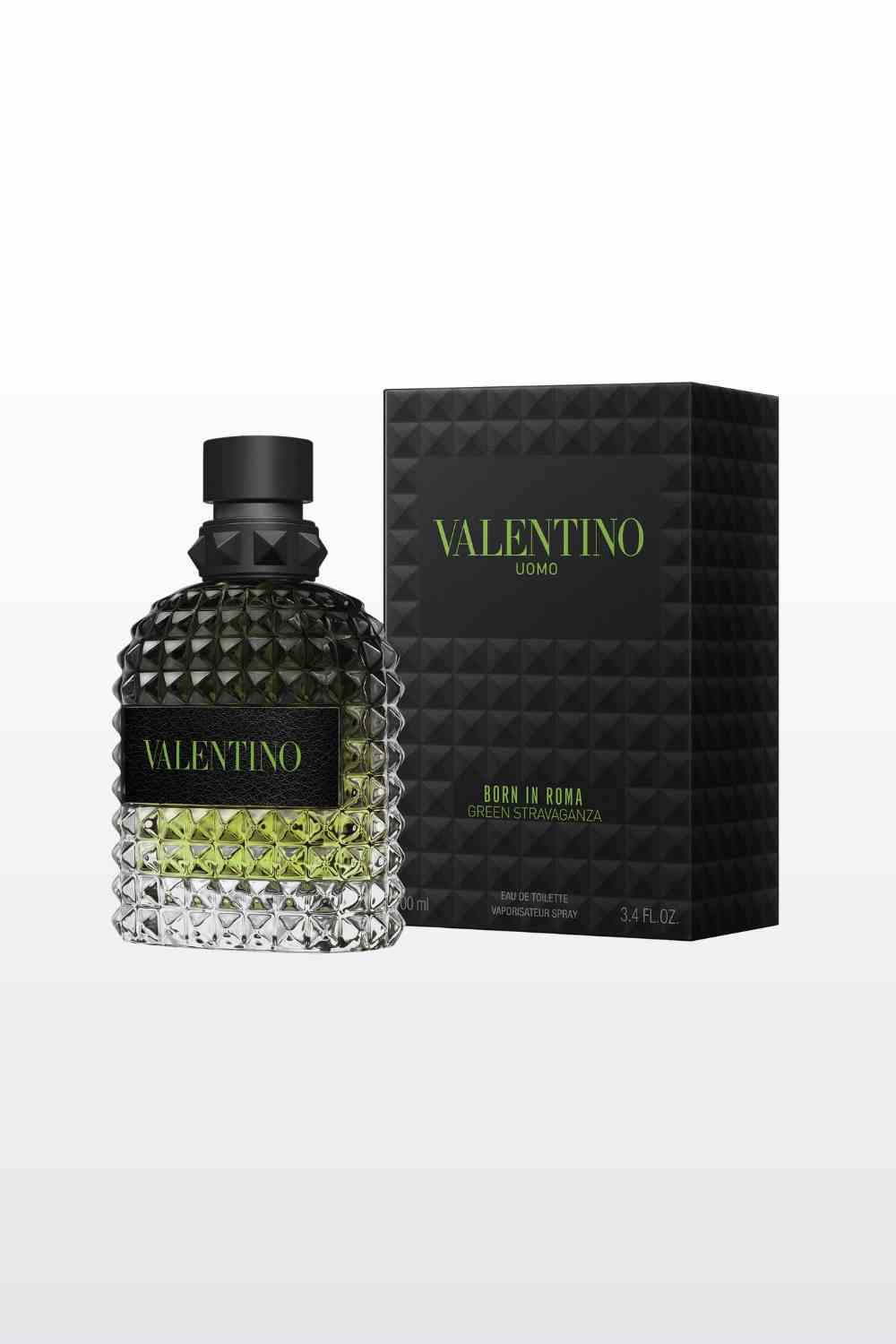 בושם לגבר 100 מ"ל Born in Roma Uomo Green Stravaganza E.D.T