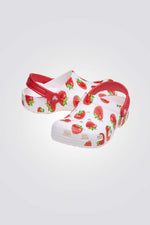 כפכפים בהדפס תותים לילדים Classic Fresh Fruits K | קרוקס