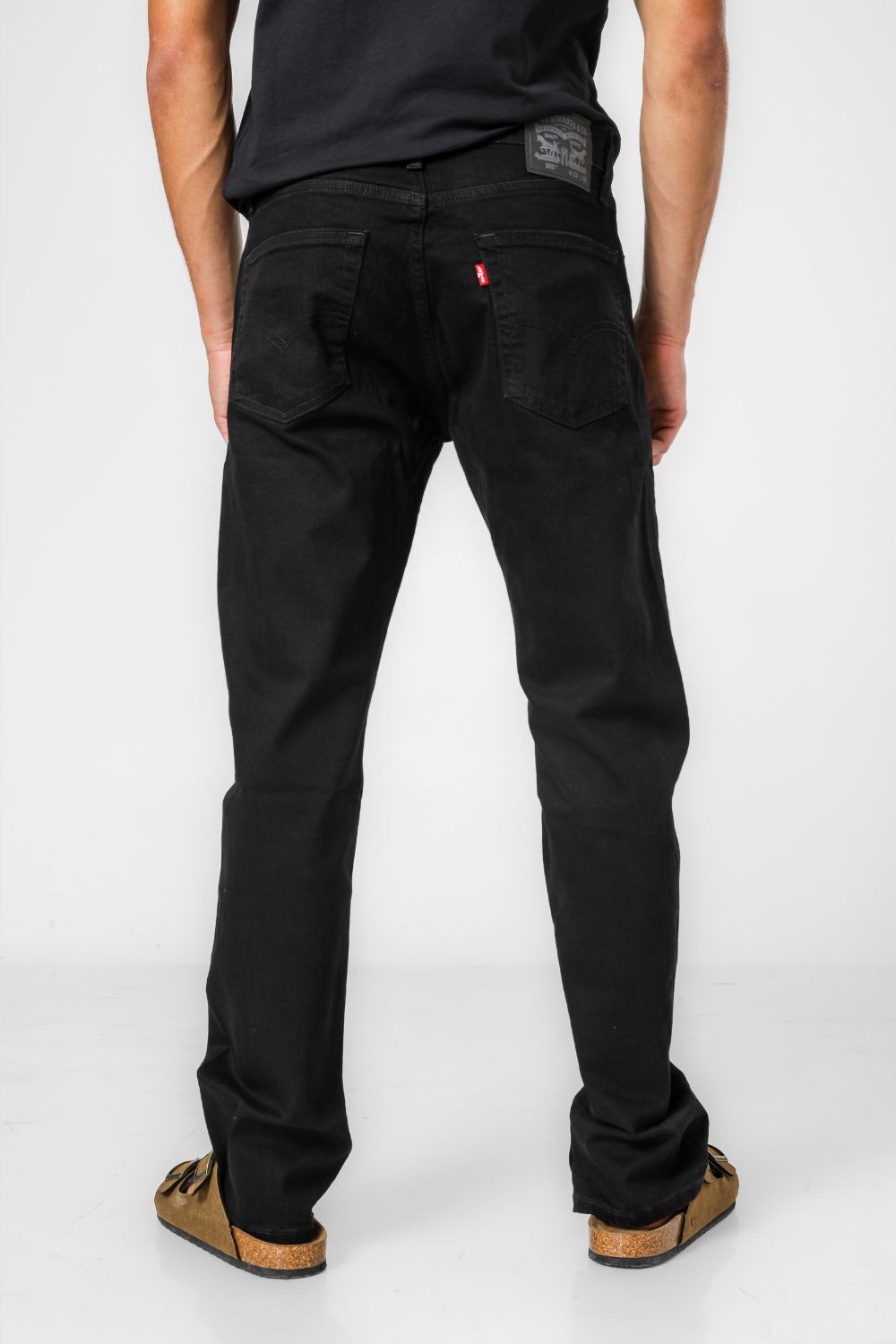 ג'ינס 505 REGULAR FIT שחור לגברים | ליווייס