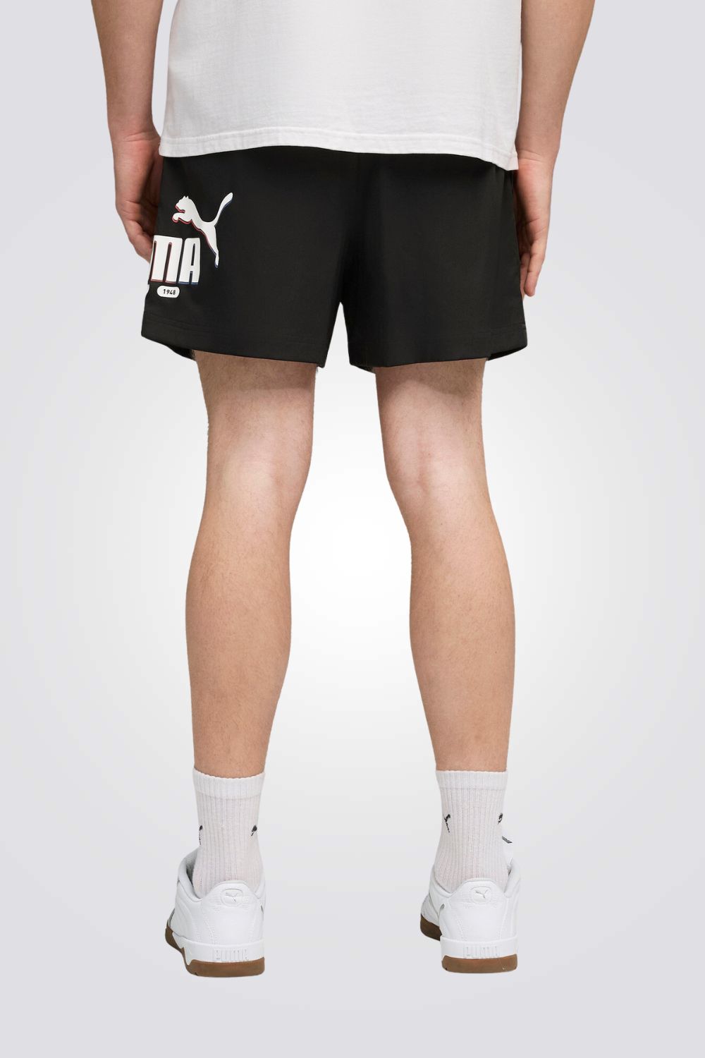 מכנסיים קצרים עם לוגו בצד לגברים | פומה