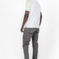 חולצת פולו רגלאן משולב בצבע לבן - MASHBIR//365 - 2