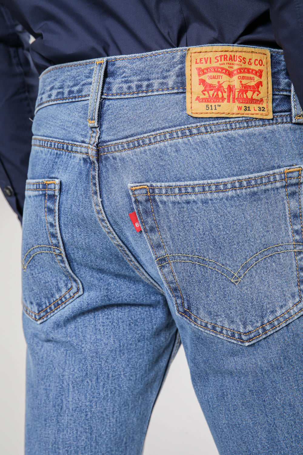 ג'ינס 511 SLIM FIT בצבע כחול בהיר