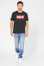 טישירט שחורה לוגו אדום