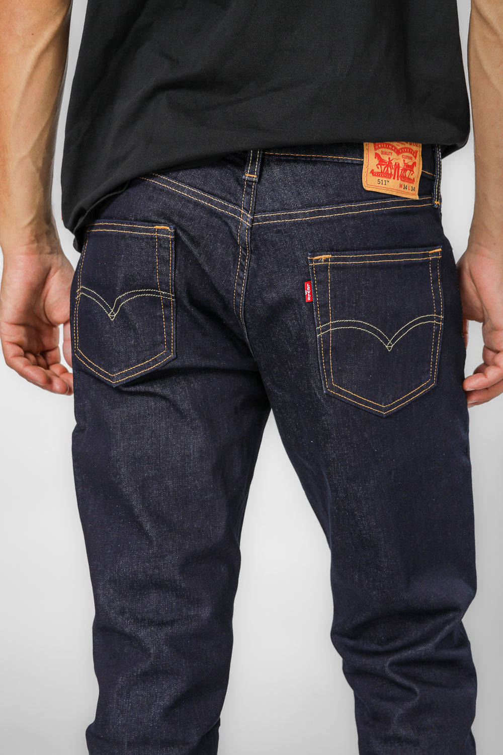 ג'ינס 511 Slim Dark Hollow לגברים