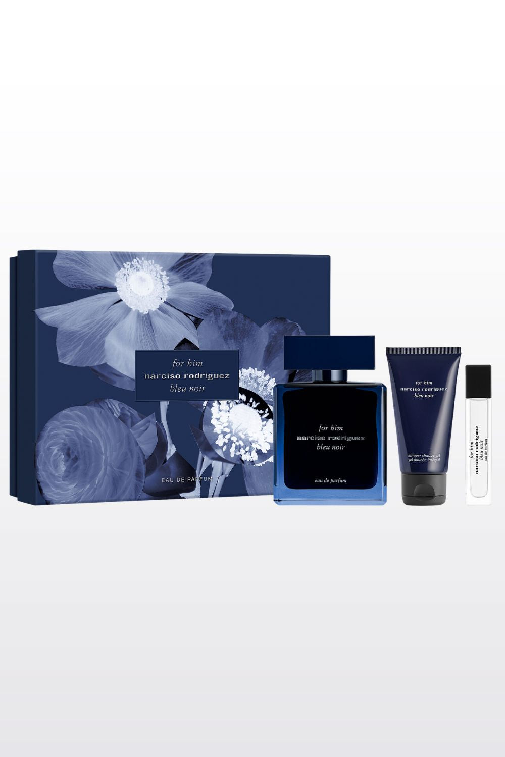 מארז בישום לגבר BLUE NOIR EDP 100 מ"ל + ג'ל רחצה 50 מ"ל + מוקטן 10 מ"ל