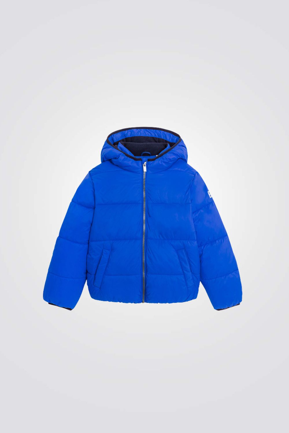 מעיל פוך לילדות בצבע כחול