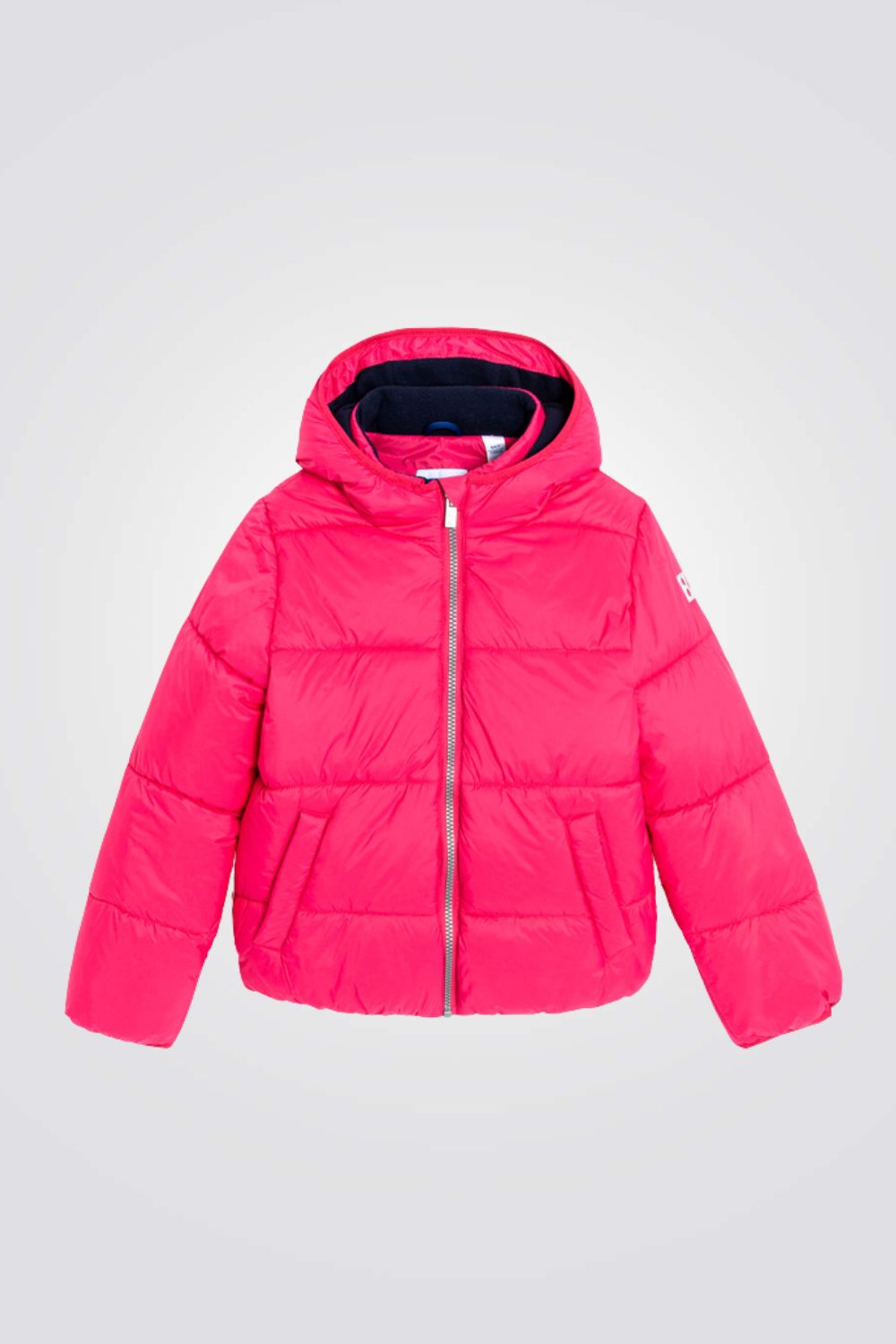 מעיל פוך לילדות בצבע ורוד