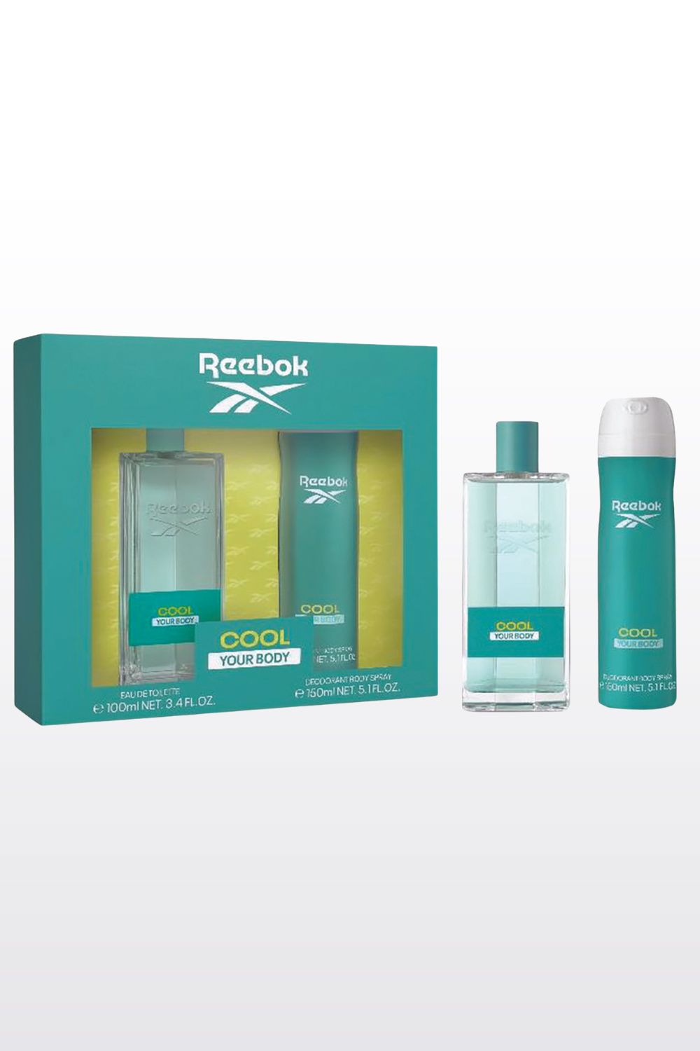 מארז בישום לאישה 100 מ"ל+דאורדוראנט ספריי 150 מ"ל COOL YOUR BODY EDT