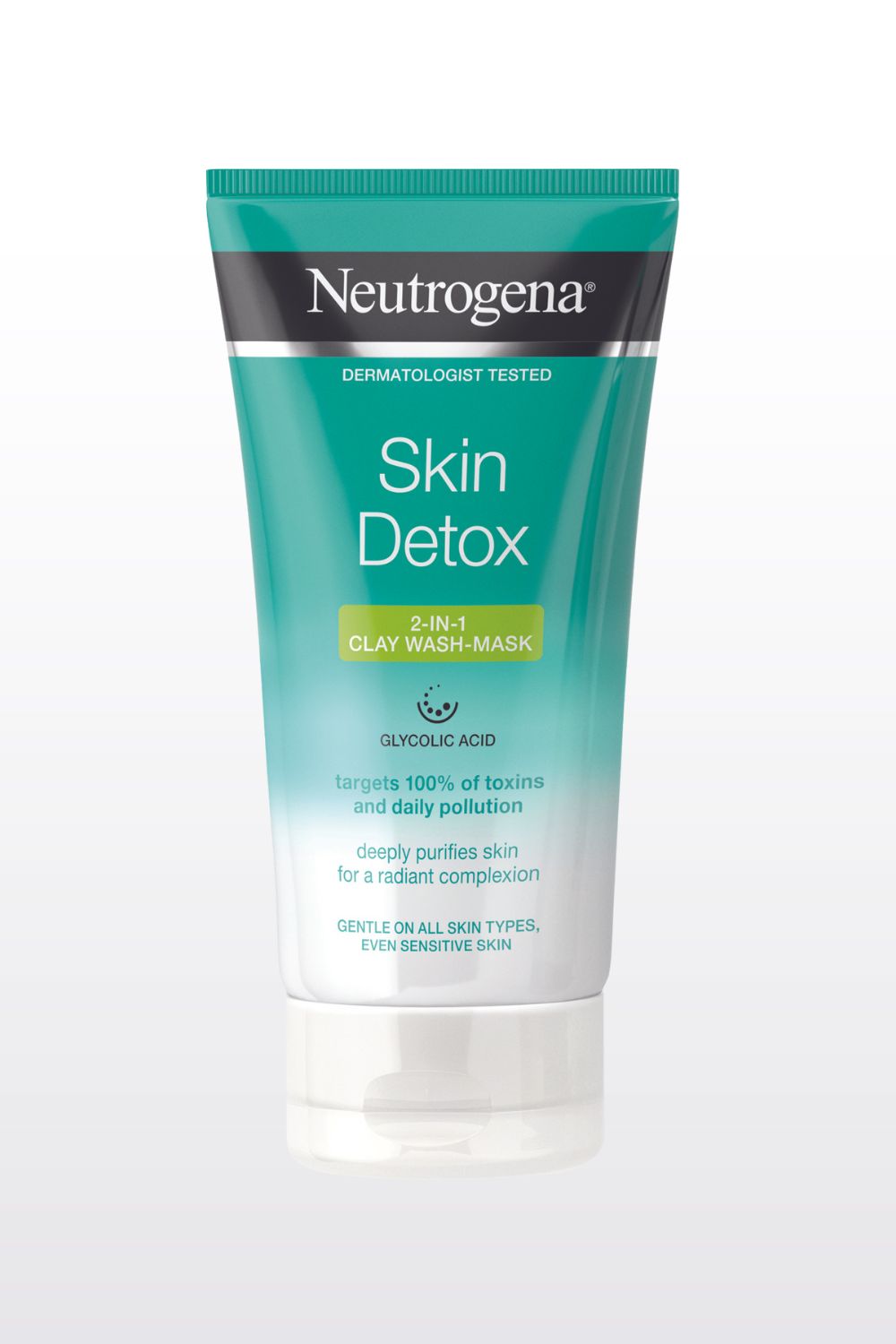 דיטוקס 2 ב-1 תרחיץ ומסכה עם חימר- 150 מ"ל