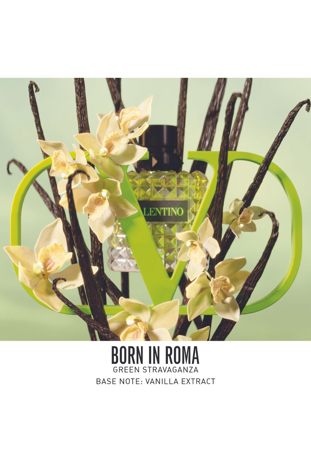בושם לאישה 100 מ"ל Born in Roma Donna Green Stravaganza E.D.T
