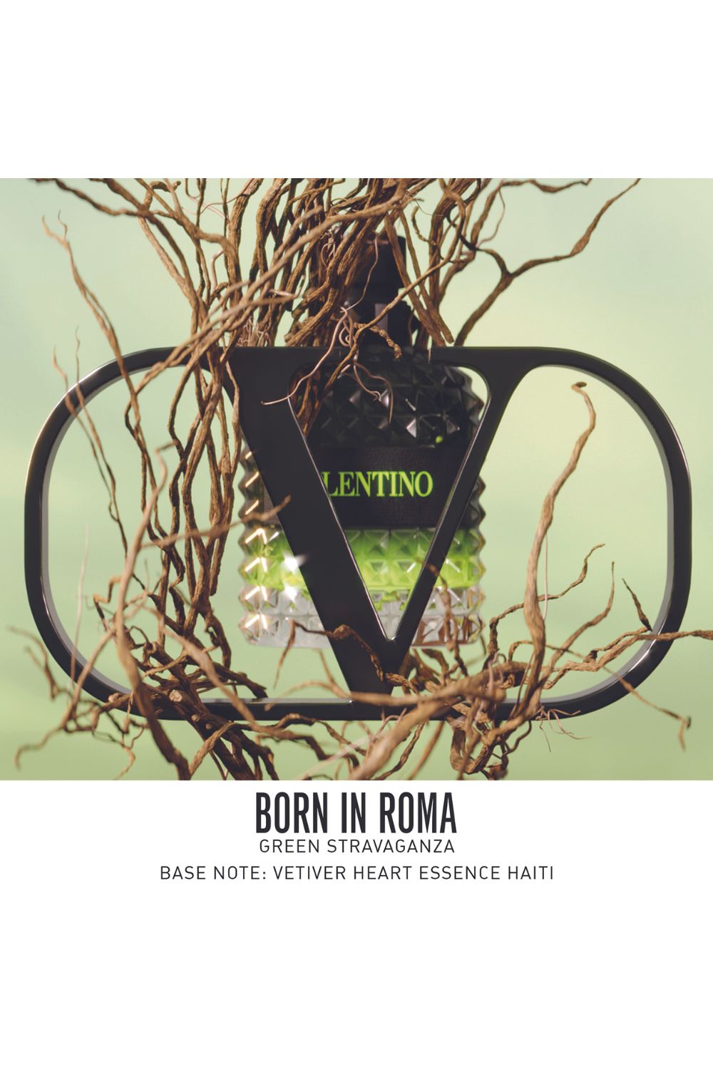 בושם לגבר 100 מ"ל Born in Roma Uomo Green Stravaganza E.D.T