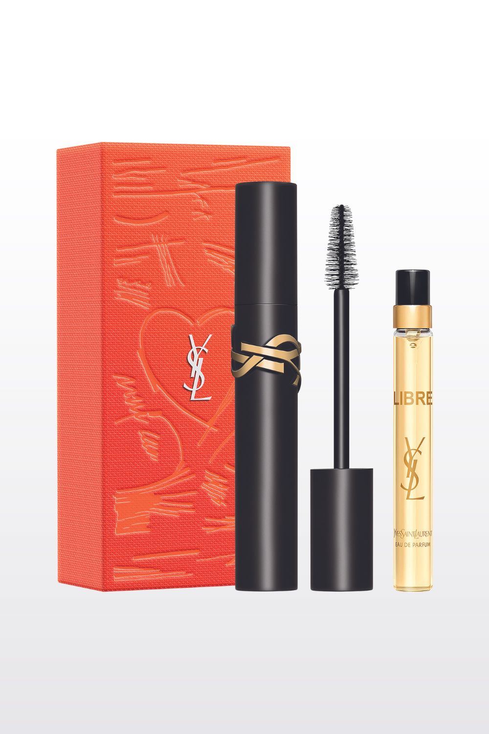 מארז חגיגי מסקרה LASH CLASH + בושם LIBRE E.D.P בגודל 10 מ"ל