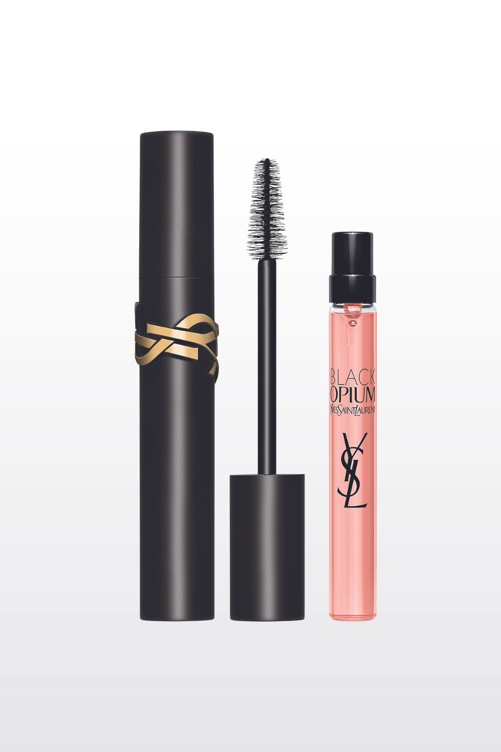 מארז חגיגי מסקרה LASH CLASH + בושם BLACK OPIUM E.D.P בגודל 10 מ"ל