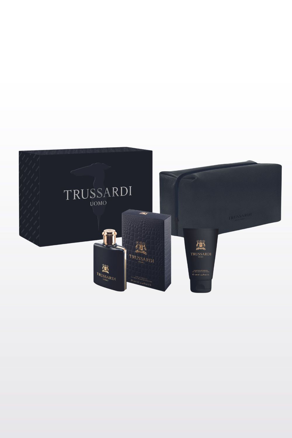 מארז בישום לגבר 100 מ"ל + ג'ל רחצה 100 מ"ל + תיק UOMO E.D.T