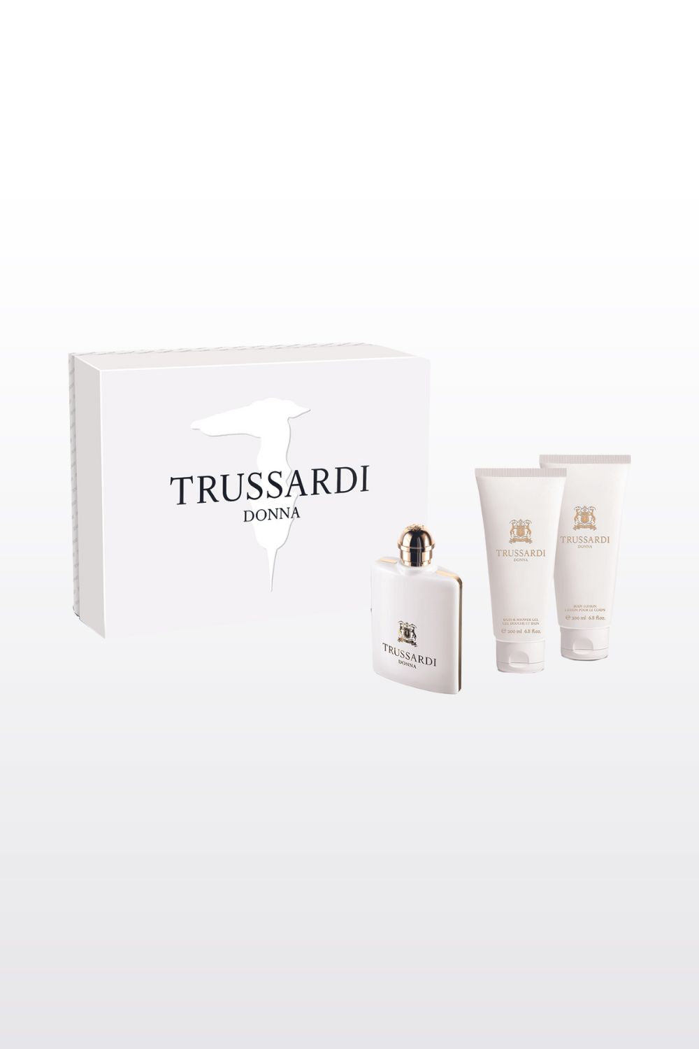 מארז בישום לאישה 100 מ"ל + תחליב גוף 200 מ"ל + ג'ל רחצה 200 מ"ל DONNA E.D.P