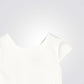 שמלה אלגנטית לילדות בצבע לבן וזהב - 4