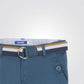 מכנסי צ'ינו קנבס בצבע כחול לנערים - 2