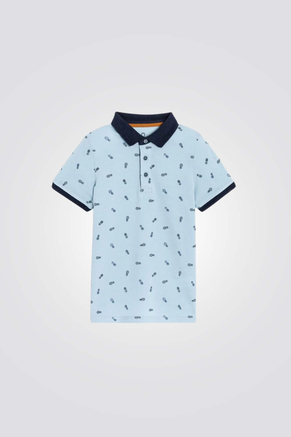 חולצת פולו לילדים בצבע תכלת