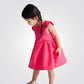 שמלה אלגנטית לתינוקות בצבע ורוד פוקסיה - 1