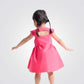 שמלה אלגנטית לתינוקות בצבע ורוד פוקסיה - 3