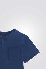 טישירט לילדים בצבע כחול