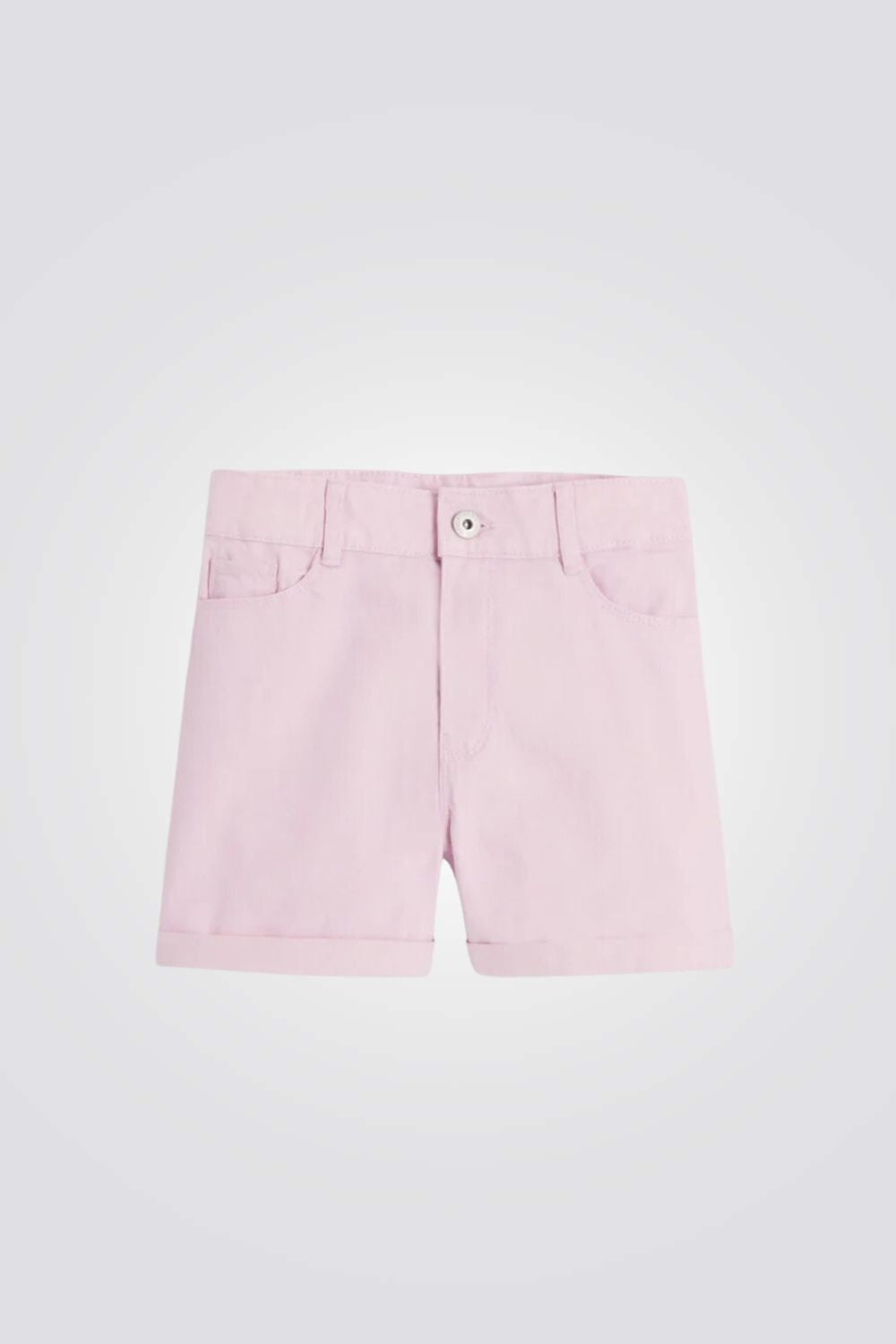 מכנסיים קצרים ילדות בצבע ורוד