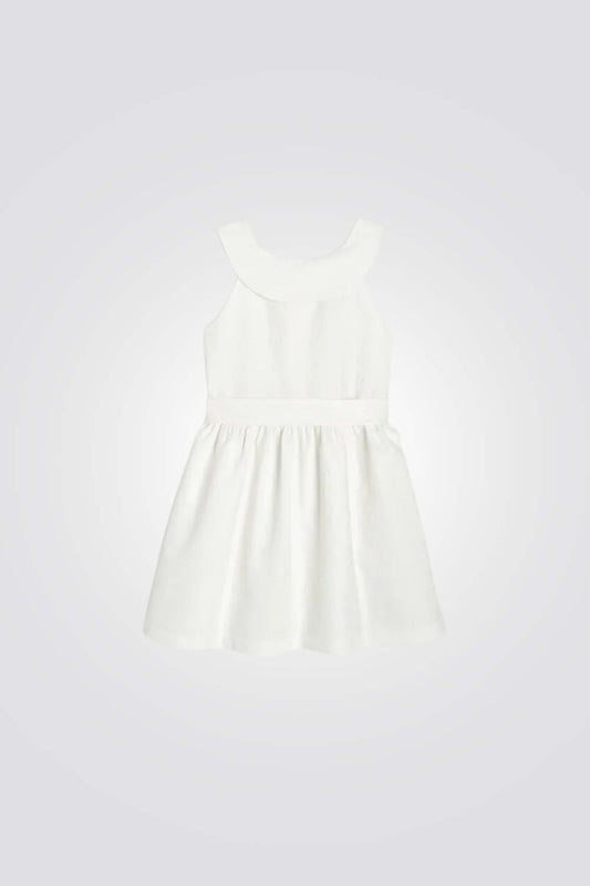 שמלה חגיגית לילדות בצבע לבן