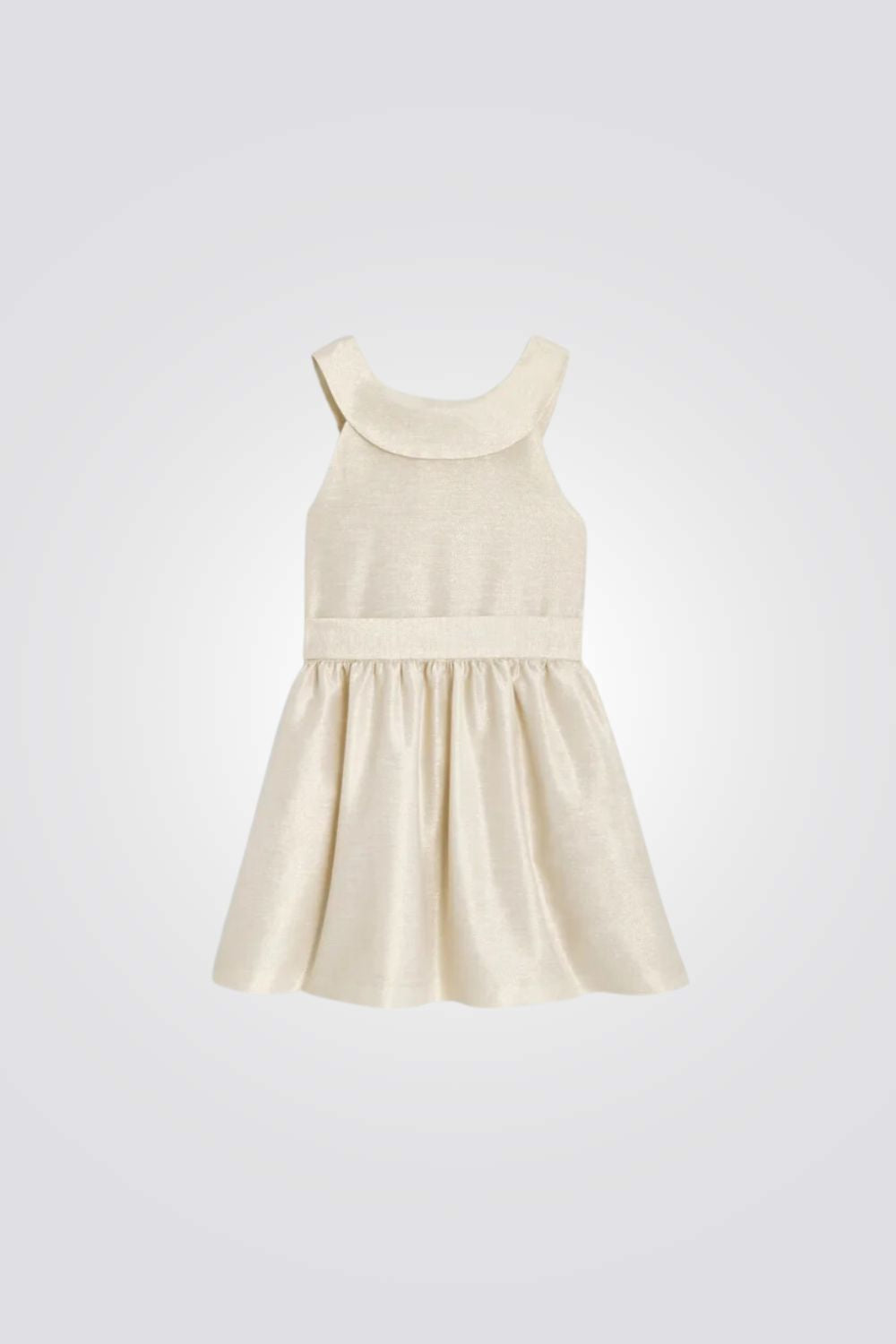 שמלה חגיגית לילדות בצבע זהב