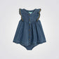 שמלת ג'ינס קצרה לתינוקות - 2